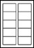 Namen-Etikietten 62 x 33 mm auf Bogen